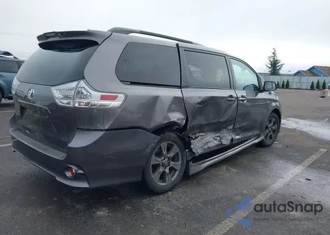 2020 Toyota Sienna Se Premium from USA, damaged, VIN 5TDEZ3DC7LS228113